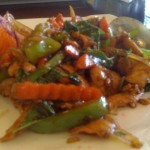 Thai chicken basil stir-fry