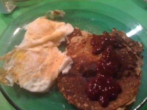 Paleo Pancakes & Eggs