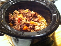 Crockpot Beef and Veggies